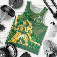 South Africa Cricket Champion Custom Men Tank Top Proteas Rock The World - Wonder Print Shop