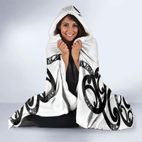 New Zealand WC2026 White Hooded Blanket Silver Fern