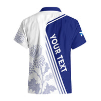 Personalised Scotland Rugby Hawaiian Shirt 2023 World Cup The Thistle - Wonder Print Shop