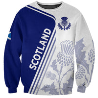Personalised Scotland Rugby Sweatshirt 2023 World Cup The Thistle - Wonder Print Shop