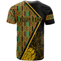 Personalised South African Heritage Day T Shirt Kente Ethnic Patterns Mix Protea - Wonder Print Shop