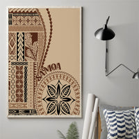Samoa Siapo Motif Canvas Wall Art Classic Style LT7 - Wonder Print Shop