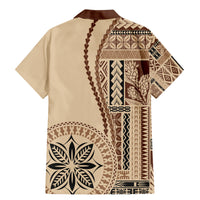 Samoa Siapo Motif Family Matching Mermaid Dress and Hawaiian Shirt Classic Style LT7 - Wonder Print Shop