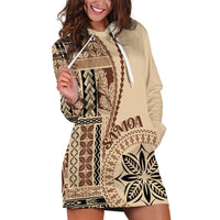 Samoa Siapo Motif Hoodie Dress Classic Style - Wonder Print Shop