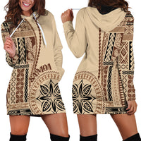 Samoa Siapo Motif Hoodie Dress Classic Style - Wonder Print Shop