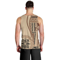 Samoa Siapo Motif Men Tank Top Classic Style - Wonder Print Shop