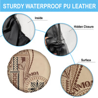Samoa Siapo Motif Spare Tire Cover Classic Style - Wonder Print Shop