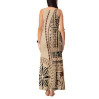 Samoa Siapo Motif Tank Maxi Dress Classic Style - Wonder Print Shop
