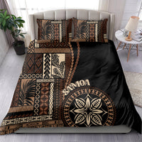 Samoa Siapo Motif Bedding Set Classic Style - Black Ver LT7 - Wonder Print Shop
