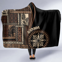 samoa-siapo-motif-hooded-blanket-classic-style-black-ver