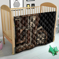 Samoa Siapo Motif Quilt Classic Style - Black Ver - Wonder Print Shop