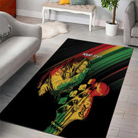 Personalised Reggae Area Rug Live The Way You Love LT7 - Wonder Print Shop