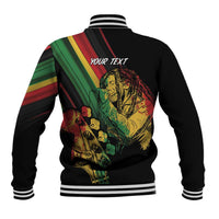 Personalised Reggae Baseball Jacket Live The Way You Love LT7 - Wonder Print Shop