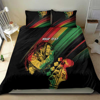 Personalised Reggae Bedding Set Live The Way You Love LT7 - Wonder Print Shop