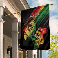 Personalised Reggae Garden Flag Live The Way You Love - Wonder Print Shop