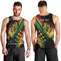 Personalised Reggae Men Tank Top Live The Way You Love - Wonder Print Shop
