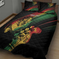 Personalised Reggae Quilt Bed Set Live The Way You Love - Wonder Print Shop