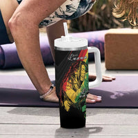 Personalised Reggae Tumbler With Handle Live The Way You Love - Wonder Print Shop