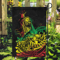 Personalised Reggae Jawaiian Festive Garden Flag Mix Polynesian - Wonder Print Shop
