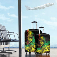 Personalised Reggae Jawaiian Festive Luggage Cover Mix Polynesian - Wonder Print Shop