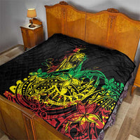 Personalised Reggae Jawaiian Festive Quilt Mix Polynesian - Wonder Print Shop