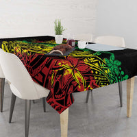 Personalised Reggae Jawaiian Festive Tablecloth Mix Polynesian - Wonder Print Shop