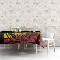 Personalised Reggae Jawaiian Festive Tablecloth Mix Polynesian - Wonder Print Shop