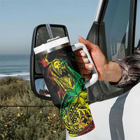 Personalised Reggae Jawaiian Festive Tumbler With Handle Mix Polynesian - Wonder Print Shop