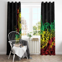 Personalised Reggae Jawaiian Festive Window Curtain Mix Polynesian - Wonder Print Shop