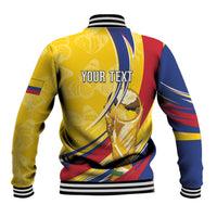Colombia Football Personalized Baseball Jacket WC2026 Butterflies Inspired