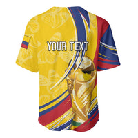 Colombia Football Personalized Baseball Jersey WC2026 Butterflies Inspired