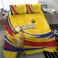 Colombia Football Bedding Set WC2026 Butterflies Inspired