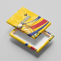 Colombia Football Canvas Wall Art WC2026 Butterflies Inspired