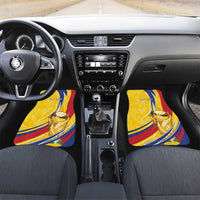 Colombia Football Personalized Car Mats WC2026 Butterflies Inspired