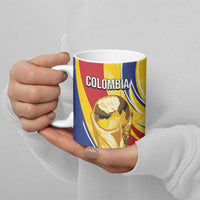 Colombia Football Personalized Ceramic Mug WC2026 Butterflies Inspired