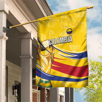Colombia Football Garden Flag WC2026 Butterflies Inspired