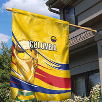 Colombia Football Garden Flag WC2026 Butterflies Inspired