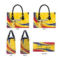 Colombia Football Leather Bag WC2026 Butterflies Inspired