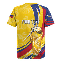 Colombia Football Personalized Rugby Jersey WC2026 Butterflies Inspired