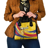 Colombia Football Shoulder Handbag WC2026 Butterflies Inspired