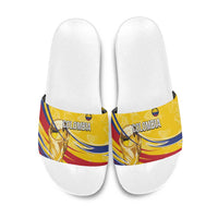 Colombia Football Slide Sandals WC2026 Butterflies Inspired