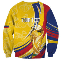 Colombia Football Personalized Sweatshirt WC2026 Butterflies Inspired