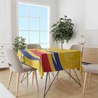 Colombia Football Tablecloth WC2026 Butterflies Inspired