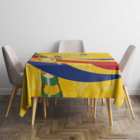 Colombia Football Tablecloth WC2026 Butterflies Inspired