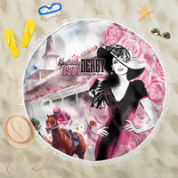 Kentucky Horse Racing Beach Blanket Derby Day - Pink Out Party
