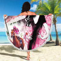 Kentucky Horse Racing Beach Blanket Derby Day - Pink Out Party