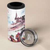 Kentucky Horse Racing 4 in 1 Can Cooler Tumbler Derby Day - Pink Out Party