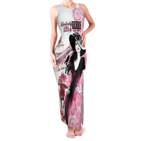 Kentucky Horse Racing Family Matching Tank Maxi Dress and Hawaiian Shirt Derby Day - Pink Out Party