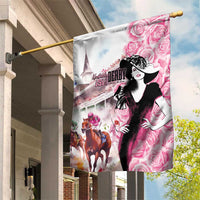 Kentucky Horse Racing Garden Flag Derby Day - Pink Out Party