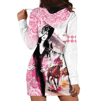 Kentucky Horse Racing Hoodie Dress Derby Day - Pink Out Party